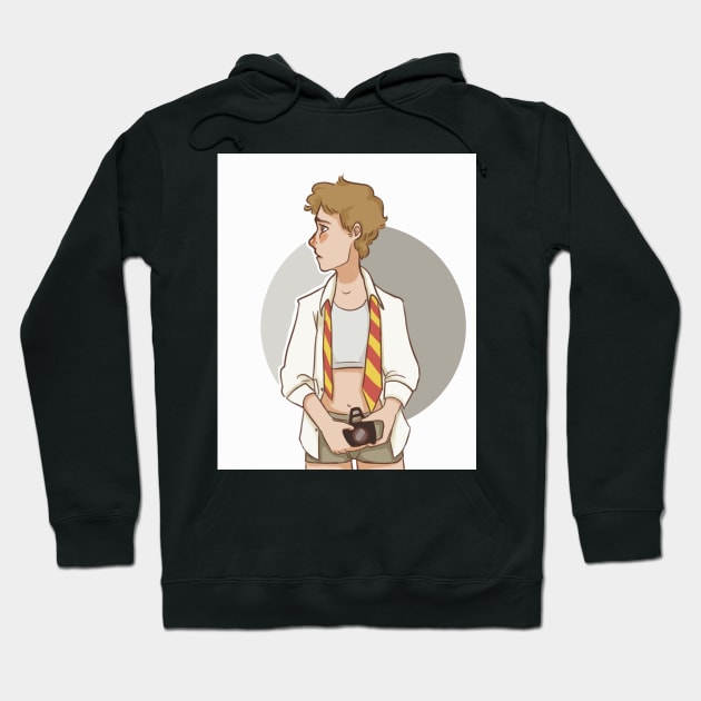 remus lupin is a trans boy this is canon Hoodie by caecia